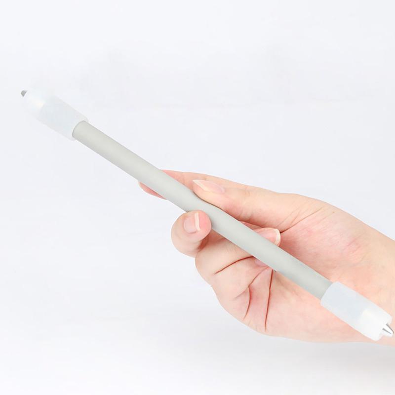 Solid Color Non Slip Coated 23cm Spinning Pen