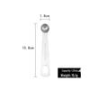 Six-Piece Stainless Steel Measuring Spoon Set for Kitchen and Baking