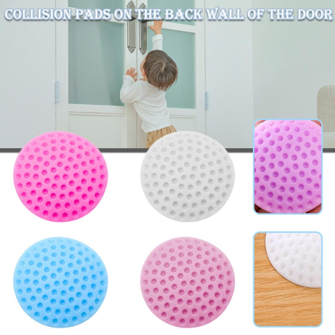 

Силиконовые дверные стопоры PDTO, защитная пленка для стены, клейкая дверная ручка, ограничитель бампера