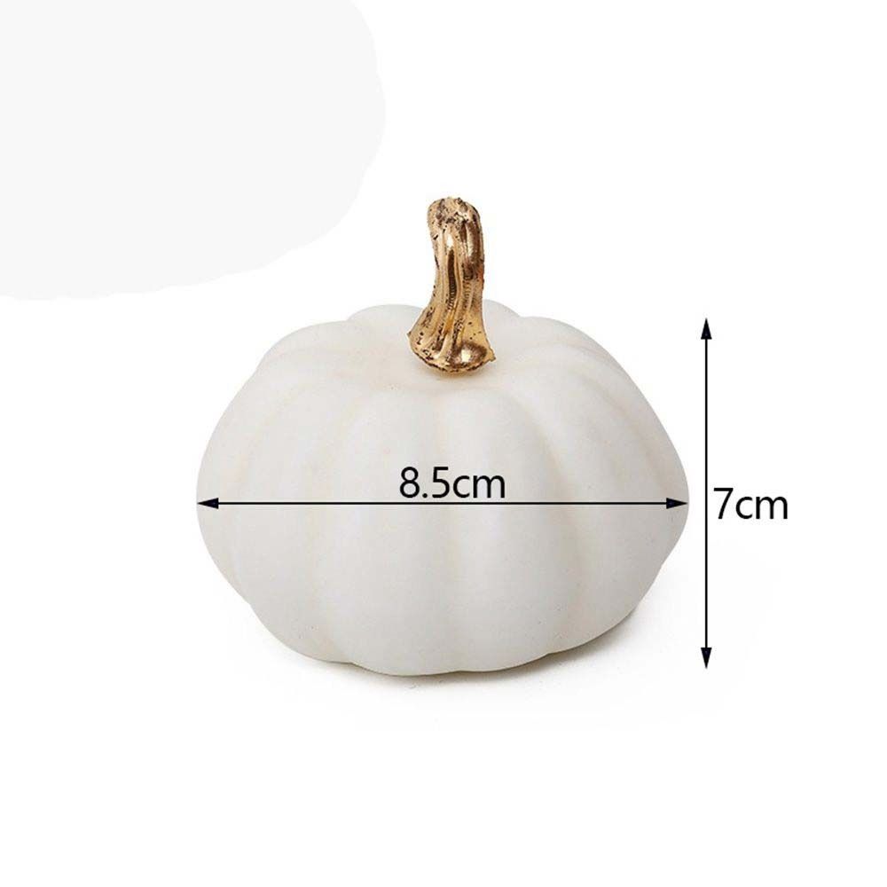 Fake Vegetable Artificial Pumpkin Halloween Decoration Fall Harvest Decor Simulation Pumpkin Model