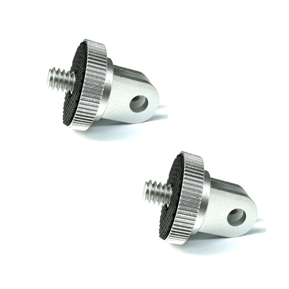 1/4 Inch Screw Tripod Adapter 360 Rotating Mount Holder For Go Pro 13 12 11 10 9 8 Insta 360 X5 X2 X3 X4 DJI Camera Accessories