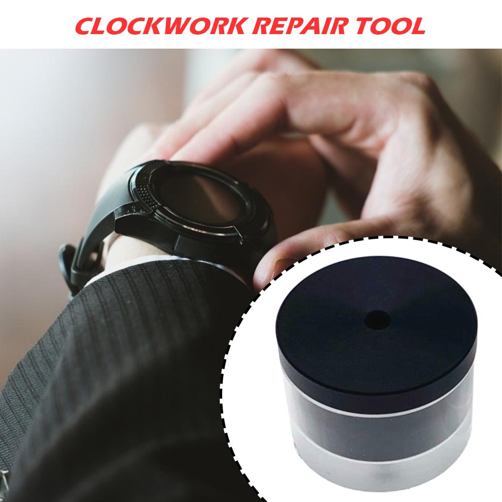1pc Universal Watch Mainspring Pressure Barrel Covers Close Main Spring Tool Professional Watch Clockwork Spring Press Box