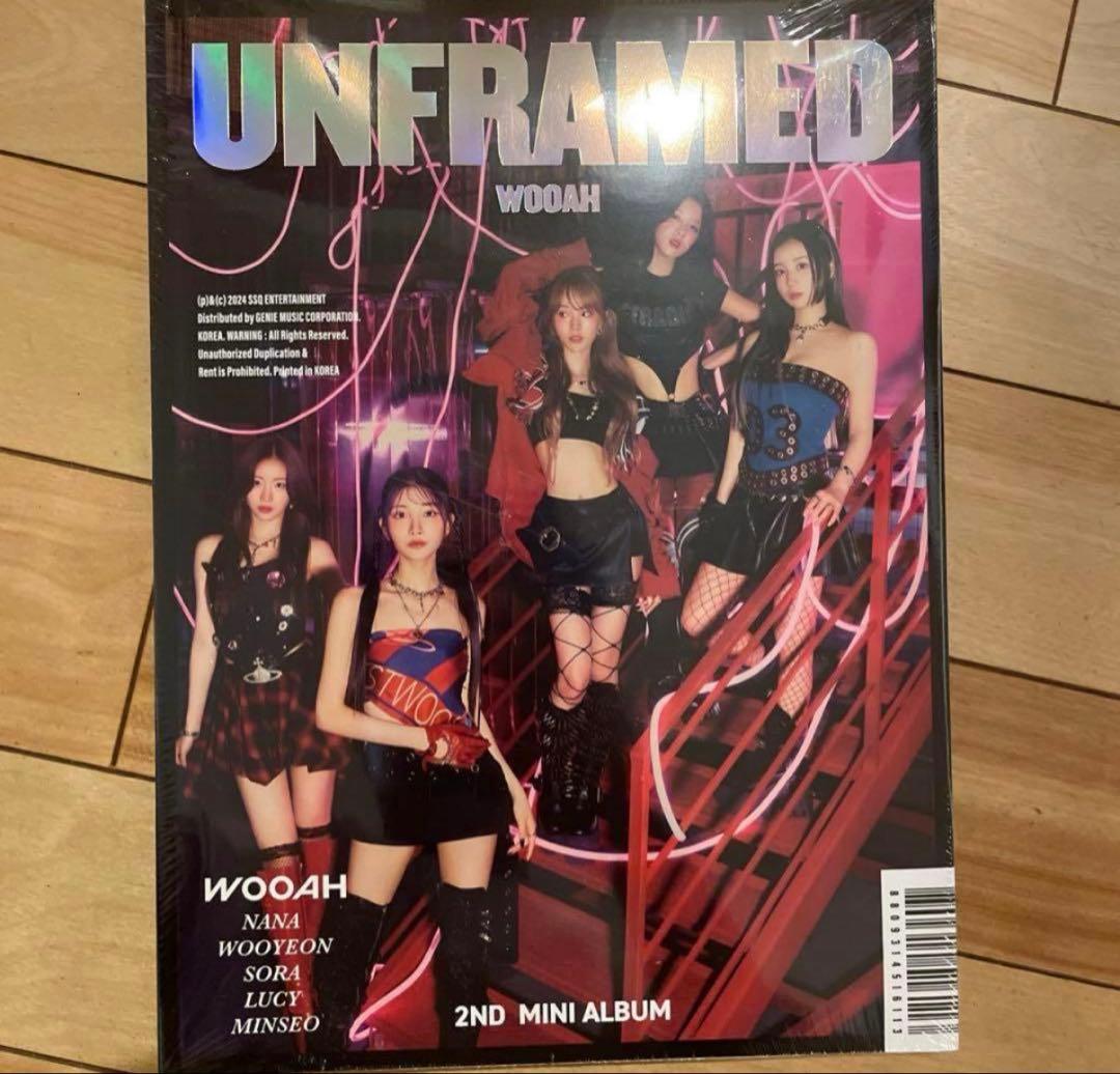 

[USED] woo!ah! UNFRAMEDBREAK Ver CD album
