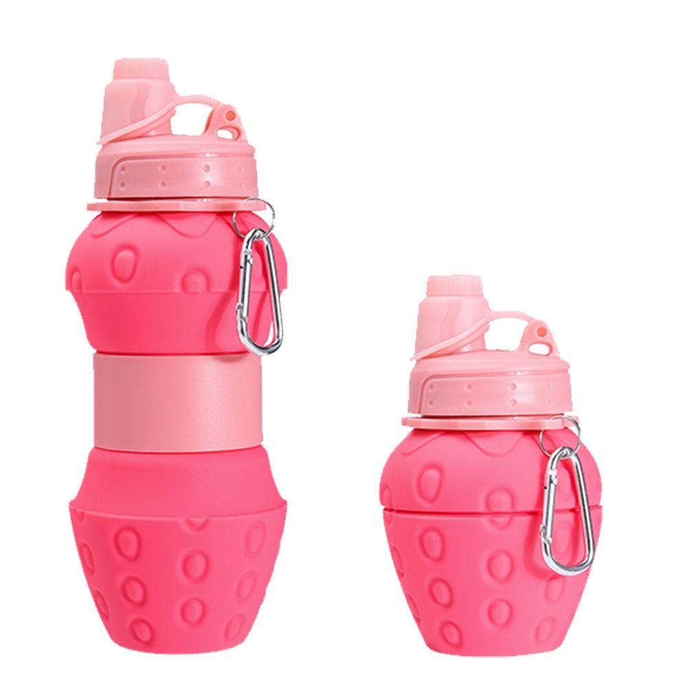 Reusable Silicone Water Bottle 700ml Hiking Water Cup Portable Collapsible Water Bottles  Outdoor