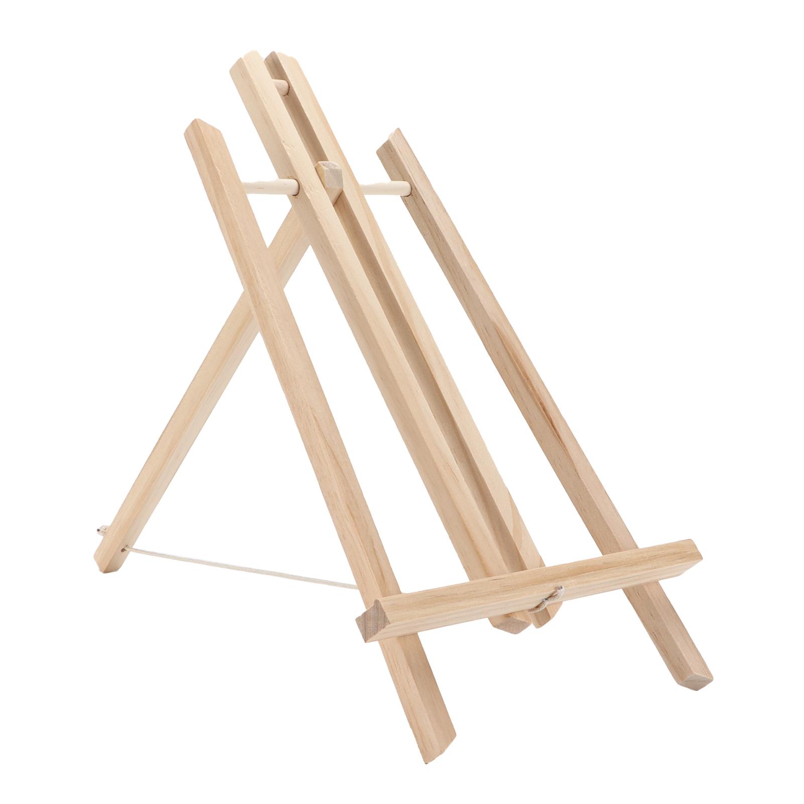 

Wood Easels Adjustable Portable Light Compact Wood Desk Easel for Classroom Art Activities Painting 50cm / 19.7in