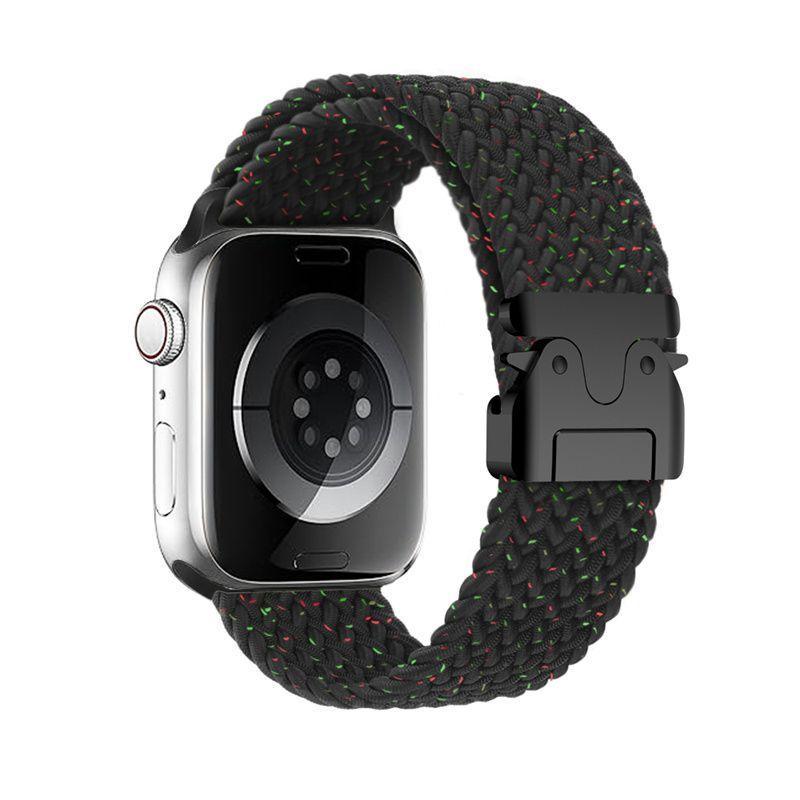 Braided Band For Apple Watch Straps 40 Mm 44mm 46mm 42mm 49mm 45mm 41mm 38mm Bracelet IWatch Series 10 SE 9 8 7 6 Ultra 2 Bands