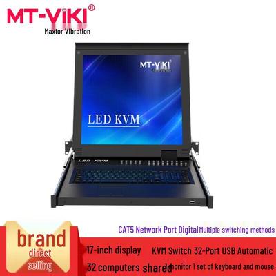 MT-viki 17palcový digitální KVM přepínač LED