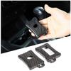 Real Carbon fiber Car Remote Key Case Fob Cover For Toyota Tacoma 2016-