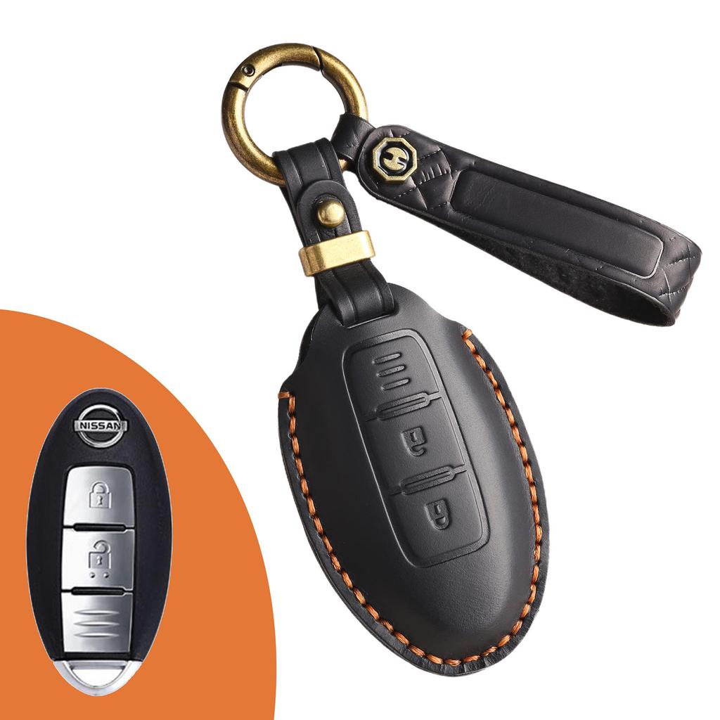 Nissan Key Cover for X-Trail, Qashqai, Tiida, Teana, Sylphy - Retro Style Protective Shell