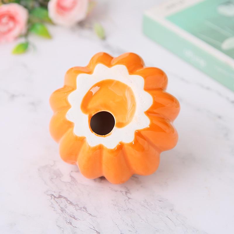 Creative Ceramic Pumpkin Ornament for Kids’ Rooms, Blessings, Weddings, and Home Decor