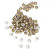 100pcs 10mm Size Crystal Rhinestone Rivets DIY Leather Craft Studs  Leather Craft Decoration