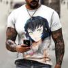 New Design Anime Manga Demon Slayer T Shirt Women Men 3D Printed Oversized Vintage T Shirts Girls Boys Kids Clothing Top Tees