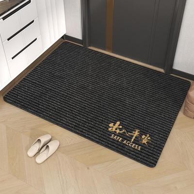 Large Non-Slip Entryway Floor Mat - Wear-Resistant, Cuttable Carpet for Home Use