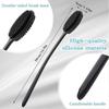 Double Ended Silicone Shower Brush - Exfoliating Back Cleaner