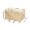 Fabric Storage Basket Home Clothes Toys Sundries Storage Box Foldable Canvas Open Storage Case With Handle Home Organization