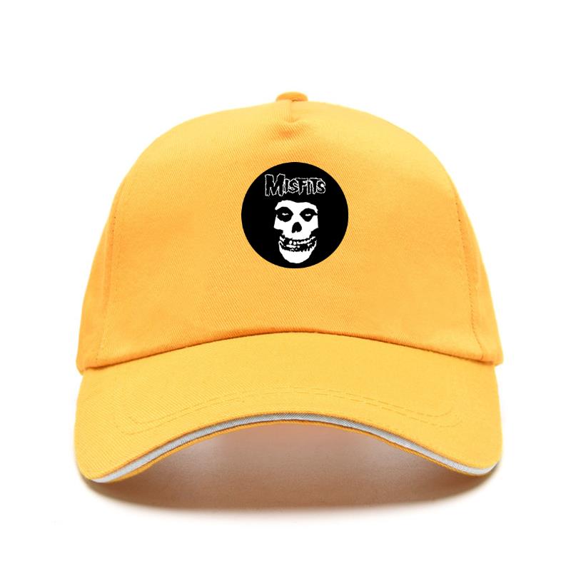 new Unisex's hip-hop punk skull misfits Baseball Cap Fashion brand Rock hip-hop cap punk band hat snapback
