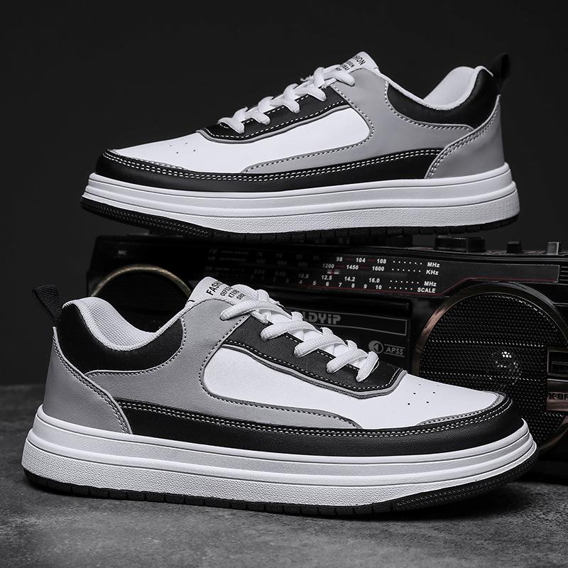 46 Large Size 48 Casual Board Shoes 47 New Fashion Board Shoes Korean Version of White Shoes Breathable Versatile Sports Shoes Men