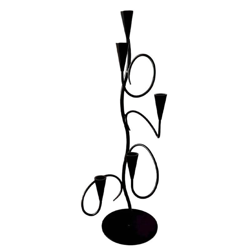 

Металлические Подсвечники Европейский Роскошный Подсвечник Современный Декор Ресторана Держатель для Свечи Аксессуары для Декора Гостиной