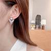 Women's Light Luxury Water Drop Tassel Imitation Pearl Earrings Fashion Versatile Unique Design Sense Earrings