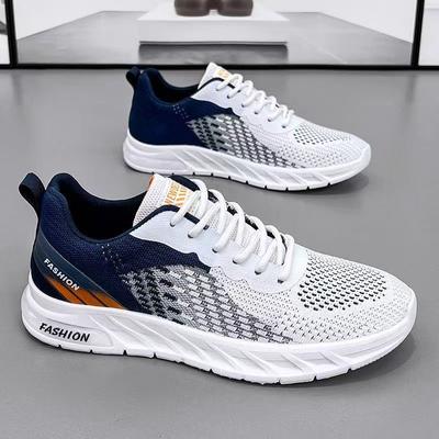 Luxuriöse Herren Mesh Atmungsaktiv Leichte Freizeitschuhe Vielseitig Jugend Weiche Sohle Laufschuhe Sportschuhe Sneakers Herren tenis hombres