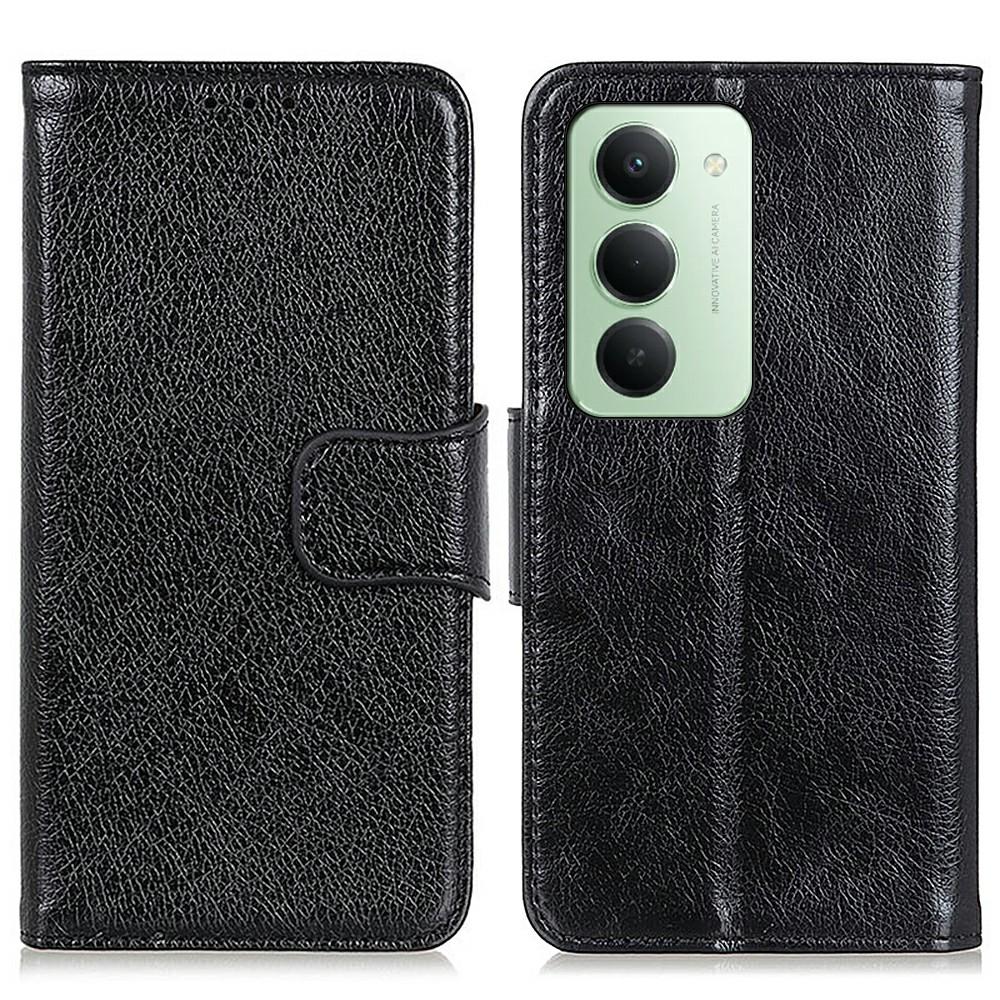 For Xiaomi Redmi 15 4G (EU) (171mm) Case Nappa Texture Split Leather Wallet Phone Cover