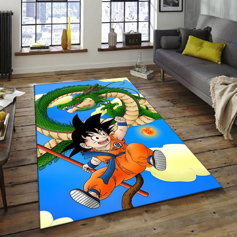 1pc Dragon Ball1 Design Area Rug - Non-Slip, Soft & Cozy Floor Mat for Living Room, Bedroom, Office - Indoor/Outdoor Decorative Carpet