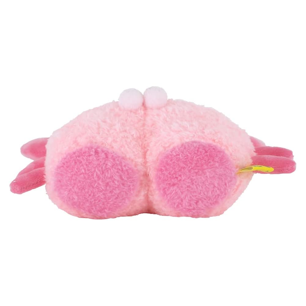 Sunlemon Fuwafuwa Tatton Crab Plush Toy Pink S 17x11x6cm Animal Stuffed Animal