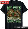 Fishing Meme T-Shirt Humorous Theme Offensive Fishing Meme Graphic Casual Shirt Simple Trendy Classic Top Couples for Outdoors