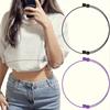 2pcs Women's Shirt Stays, Seamless Belly Control Waistband. Adjustable Shirt Tuck Band for Smooth Look Under Tops & Blouses