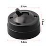Interrupteur de commande simple Rond Décoration de maison Interrupteur d'éclairage domestique Rétro Style rétro 1 pièce 220-250V Noir Vente chaude