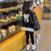 Girls' Spring/Fall Baseball Jacket with Patchwork Casual Design Unique Jacket Top