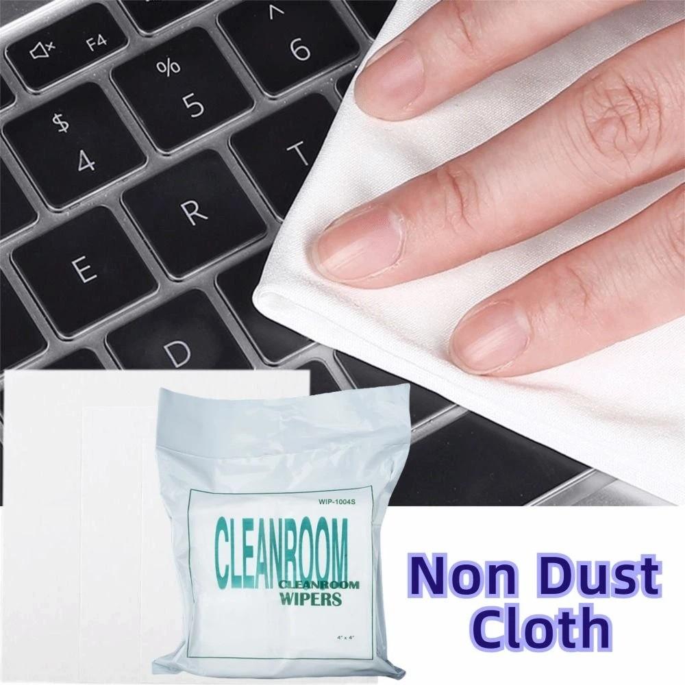 Superfine Fiber Cleanroom Wipers 4/6/9 Inch Dust-free Cleaning Paper Non Dust Cloth  Industrial