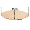 100 PCS Beechwood Wood Joining Biscuits Wood Board Docking Tool 0# 10# 20# Joiner Biscuits Tenon Biscuit Furniture Framing