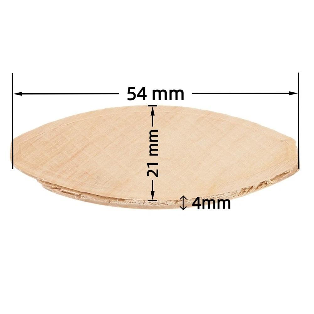 100 PCS Beechwood Wood Joining Biscuits Wood Board Docking Tool 0# 10# 20# Joiner Biscuits Tenon Biscuit Furniture Framing