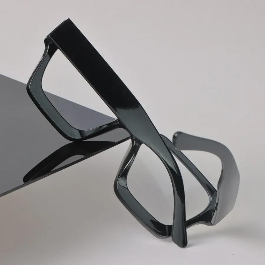 Square Anti Blue Light Glasses Fashion Retro Classic for Women Men Computer Gaming Eye Protection Plain Spectacles