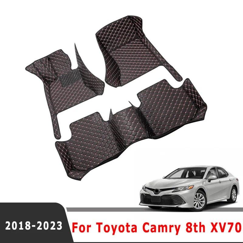 

Для Toyota Camry 8th XV70 2023 2022 2018 Автомобильные коврики Аксессуары Ковры Водонепроницаемые чехлы Автомобильные транспортные средства