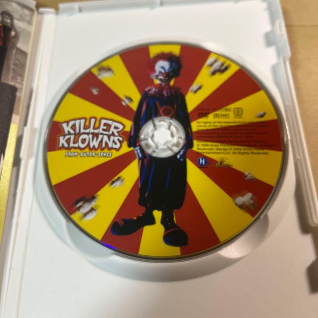 [USED] Killer Clown (1988 US) DVD with bonus features
