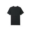 Nike T-shirt da basket a maniche corte con grafica a lettere Dri-FIT da uomo Top Nero FJ2349-010