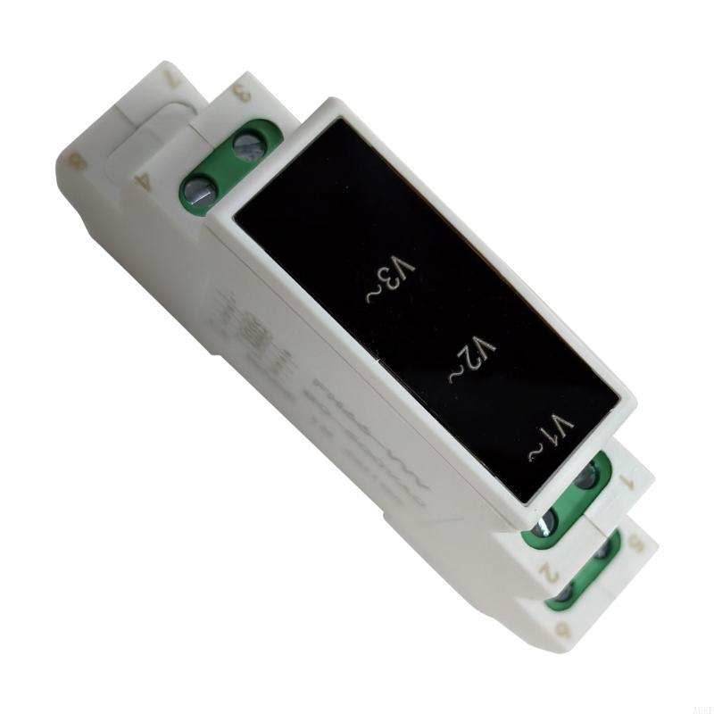 Din Mount Meter Tester AC80V-500V Three Phase Voltmeter Gauge A0KF