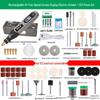 Wireless Mini Electric Grinder: Rechargeable Lithium Battery Handheld Tool for Grinding, Drilling, Engraving & Polishing