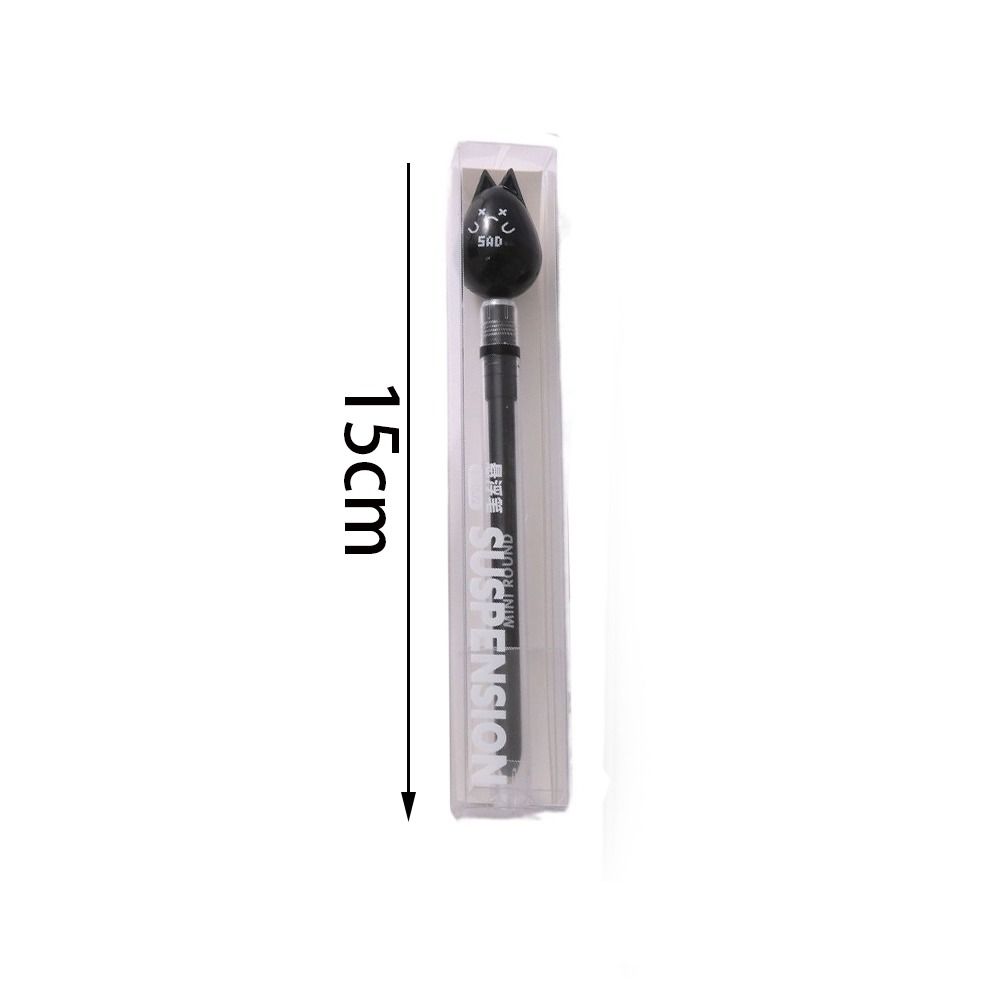 Student Stationery Magnetic Suspension Pen Portable Long Pen Cap Gel Pens