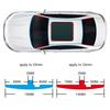 EPDM Rubber Sunroof Cover Seal Trim Adhesive Rubber Trim Flexible Strips for Car Windshield & Tailgate Weather Stripping