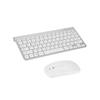 Slim 2.4GHz Wireless Keyboard and Mouse Kit for Desktop Laptop Black