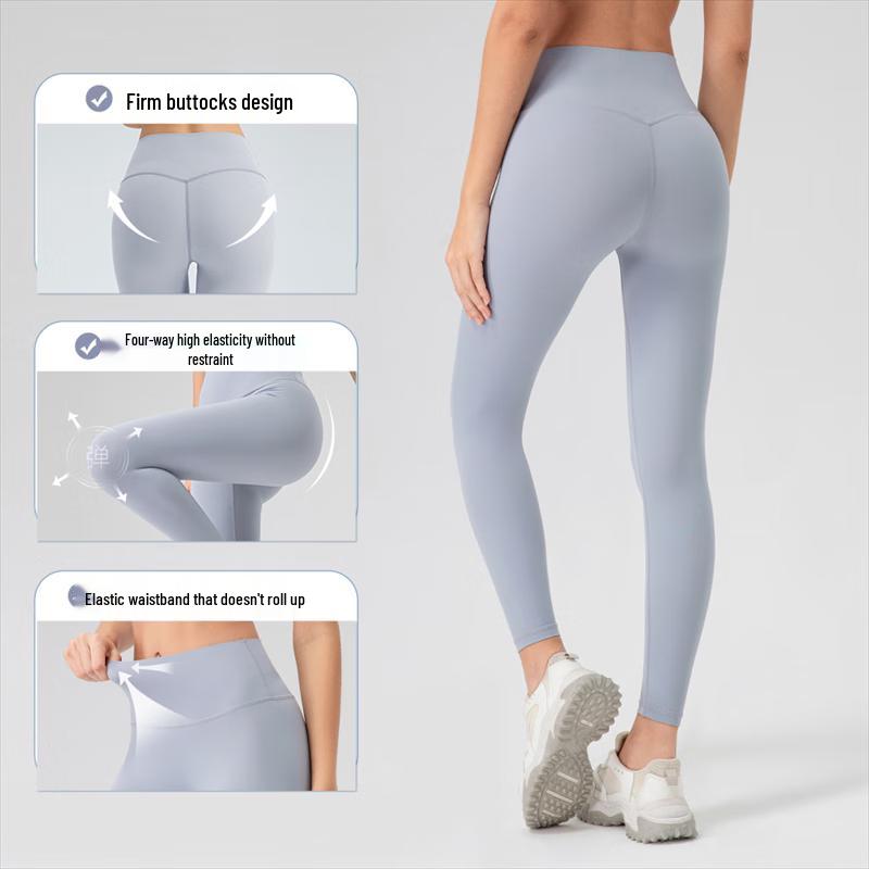 Yudong 30D Women's Seamless High-Waist Yoga Pants