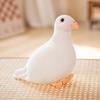 Lifelike Pigeon Stuffed Doll Simulation Soft Bird Plush Toy 1Pcs Non-Toxic for Living Room Decor Kids Easter Gift