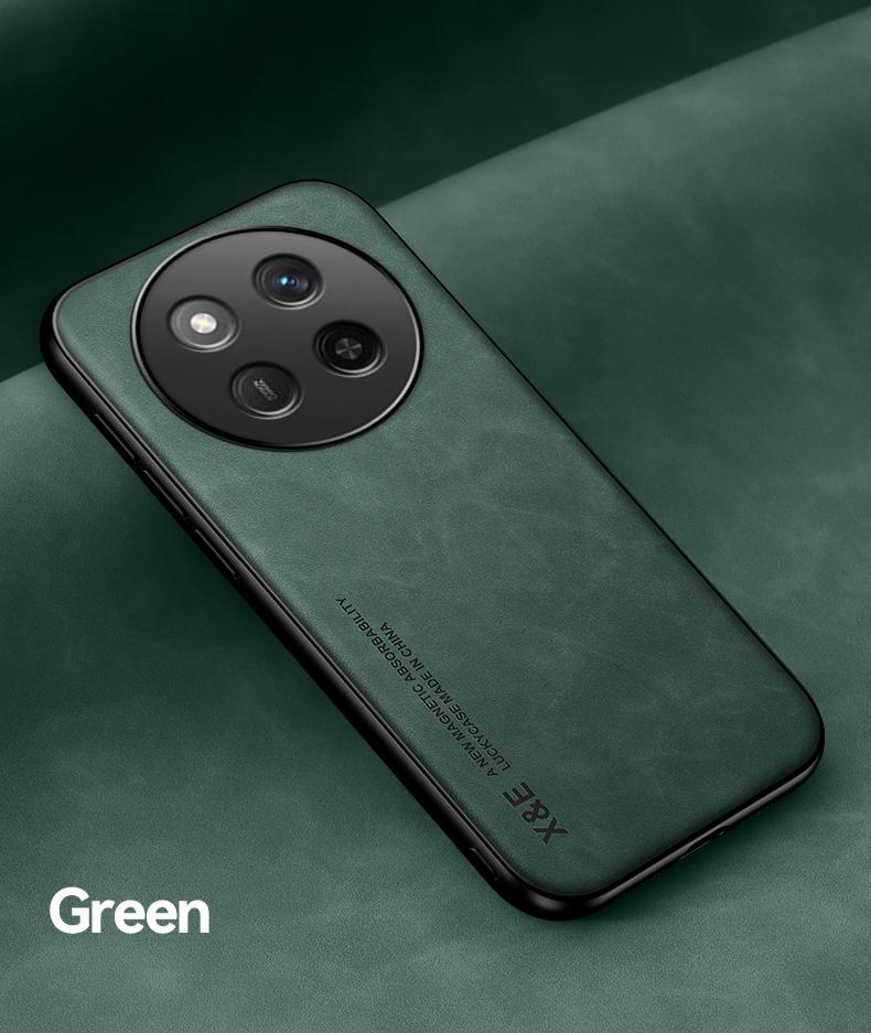 PU Leather Phone Case For Xiaomi Redmi Note 14 Pro Plus 5G 4G Skin Feeling Back Cover Silicone Full Protection Case Funda