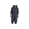 Trench Uomo Blu Scuro Con Cappuccio Moderato Altro AO0854-471