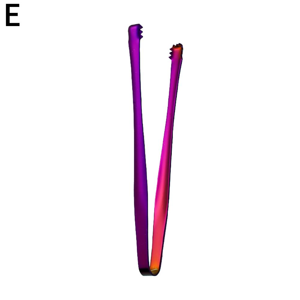 Steel Kitchen Food Tongs Non-Slip Ice Clip With Teeth BBQ Pastry Baking Clamp Tools Kitchenware Cooking Utensils