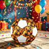 1pc Flame Camouflage Lightweight PVC Training Soccer Ball, Size 5, Suitable for Indoor and Outdoor TrainingGift Y60341