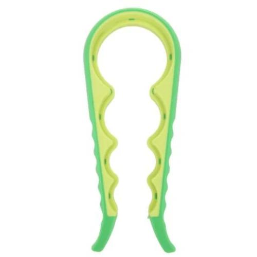 4 In 1 Kitchen Jar Lid Opener Multi-function Can Opener Jar Opener Clamp Non-slip Labor Saving Tool for Weak Hand Home Essential